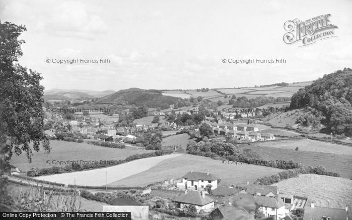 Photo of Knighton, The Teme Valley c.1955