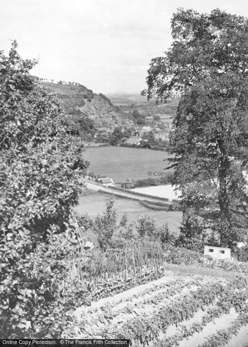 Photo of Knighton, The Teme Valley c.1955