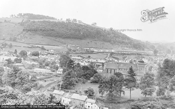 Photo of Knighton, View From Kinsley c.1955