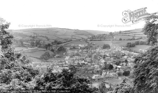 Photo of Knighton, View From Kinsley Wood c.1950