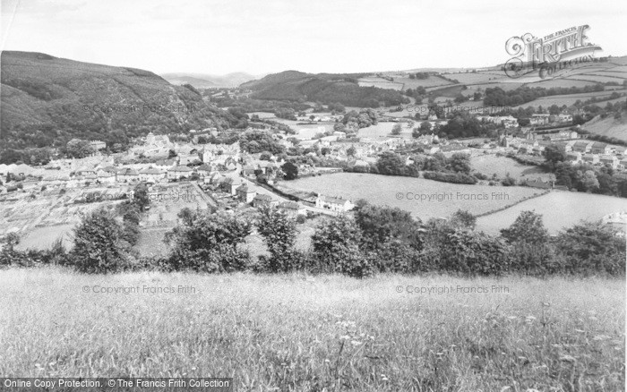 Photo of Knighton, View From The Garth c.1965