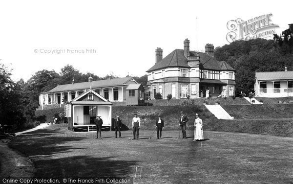 Photo of Knightwick, Playing Croquet At The Sanatorium 1906