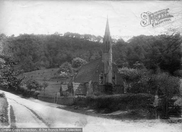 Photo of Knightwick, St Mary's Church 1904