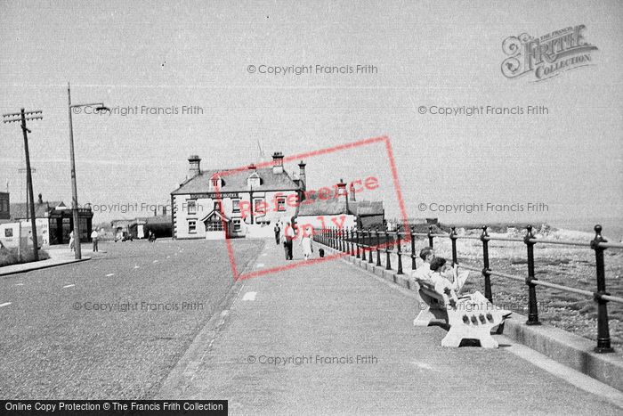 Photo of Knott End On Sea, Bourne Arms Hotel 1953