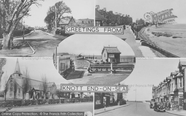 Photo of Knott End On Sea, Composite c.1950