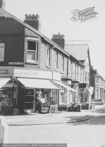 Photo of Knott End On Sea, Corner Shop c.1965