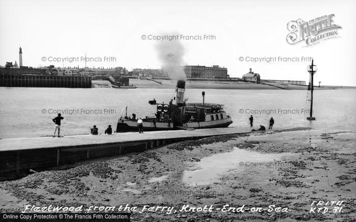 Photo of Knott End On Sea, Fleetwood From The Ferry c.1955