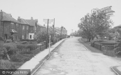 Hackensall Road c.1955, Knott End-on-Sea