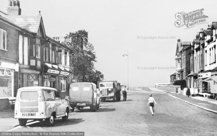 Photo of Knott End On Sea, Lancaster Road c.1955