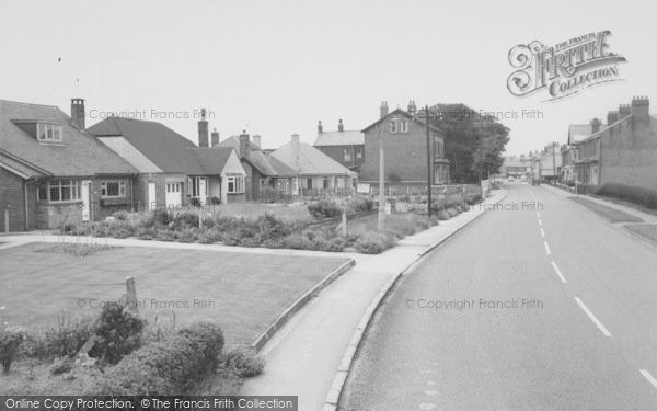 Photo of Knott End On Sea, Lancaster Road c.1960