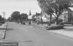 Main Road c.1960, Knott End-on-Sea
