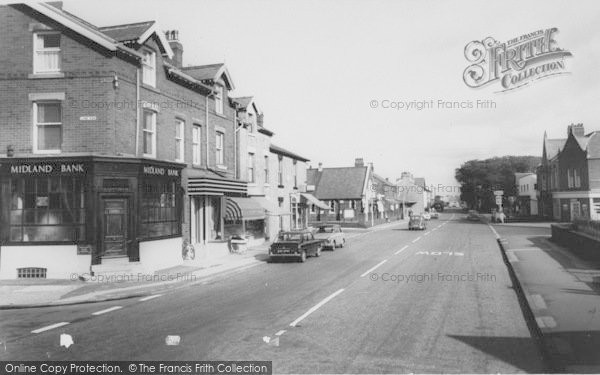 Photo of Knott End On Sea, Main Street c.1965