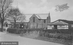 St Oswald's Church c.1950, Knott End-on-Sea