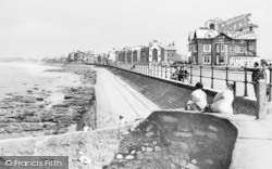 The Esplanade c.1955, Knott End-on-Sea