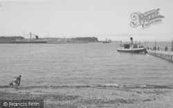 The Ferry And King Orry c.1960, Knott End-on-Sea