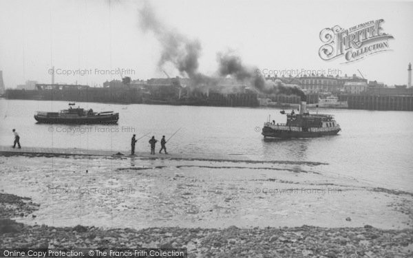 Photo of Knott End On Sea, The Ferry c.1955