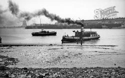 The Ferry c.1955, Knott End-on-Sea