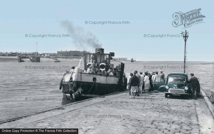 Photo of Knott End On Sea, The Ferry 'lunevale' c.1960