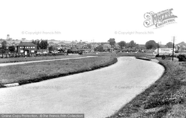 Photo of Knottingley, Cross Roads c.1955