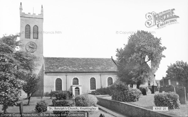 Photo of Knottingley, St Botolph's Church c.1955