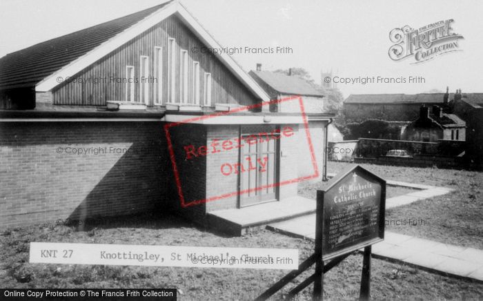 Photo of Knottingley, St Michael's Catholic Church c.1960