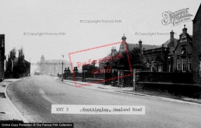 Photo of Knottingley, Weeland Road c.1950