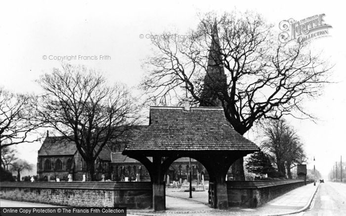 Photo of Knowsley, St Mary's Church c.1955
