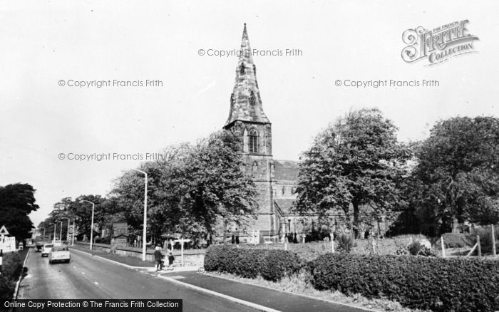 Photo of Knowsley, The Church c.1960