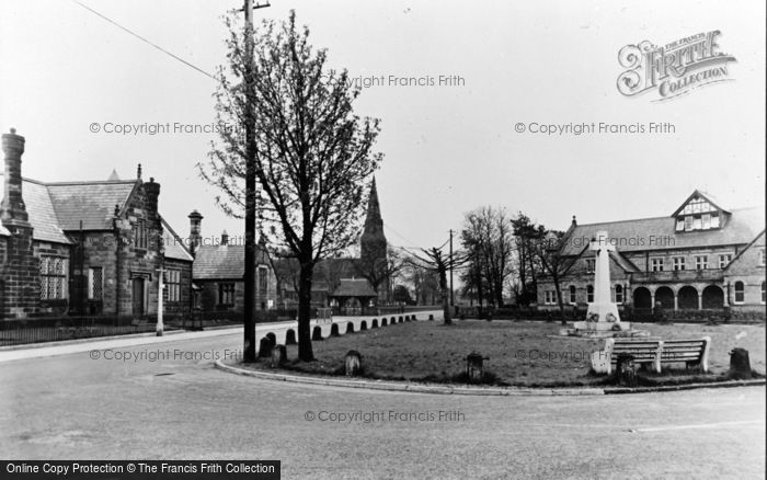 Photo of Knowsley, The Village Green c.1955