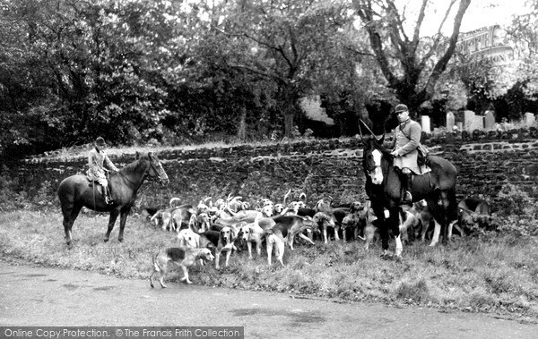 Photo of Knowstone, The Hunt Meet c.1960