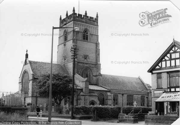 Photo of Knutsford, Church Of St Cross c.1955