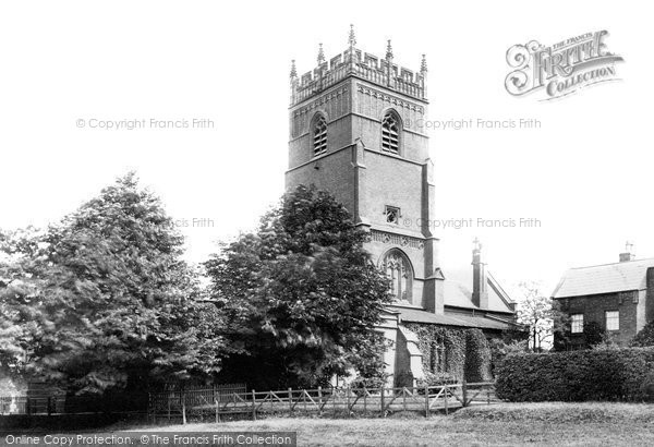 Photo of Knutsford, St Cross Church 1898