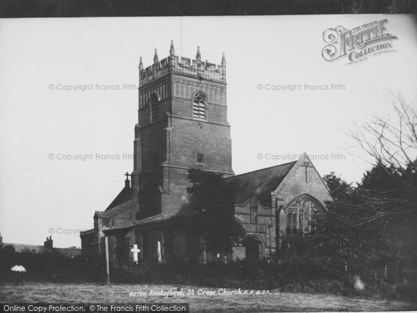 Photo of Knutsford, St Cross Church 1898