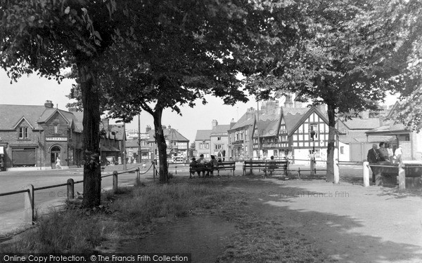 Photo of Knutsford, The Roundabout c.1950