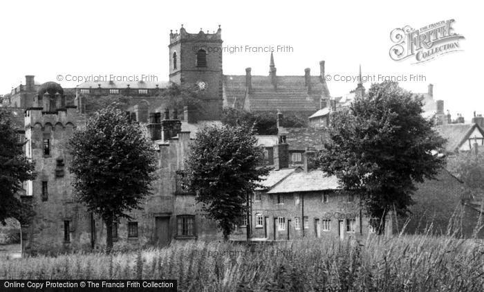 Photo of Knutsford, The Town From The Moor c.1955