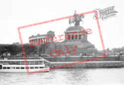 Kaiser William Monument c.1930, Koblenz