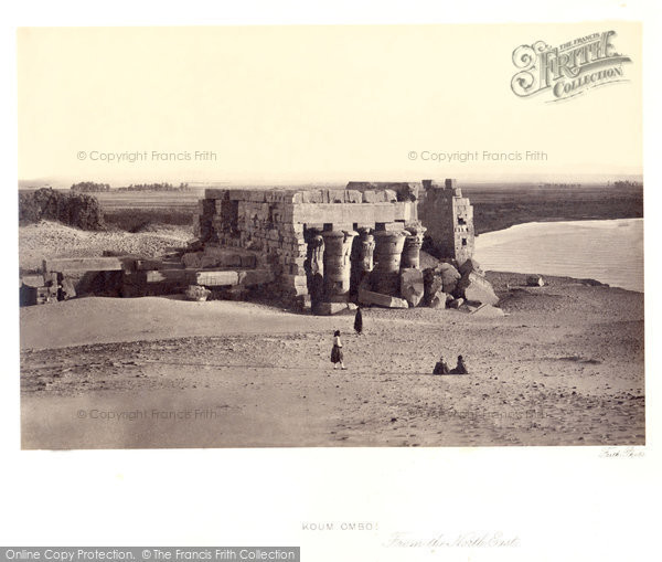Photo of Kom Ombo, From The North East 1857