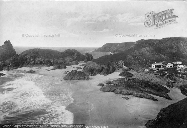 Photo of Kynance Cove, 1895