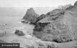 Asparagus Island And Bishop's Rock c.1900, Kynance Cove