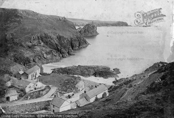 Photo of Kynance Cove, Lion Rock And Lizard Head c.1890