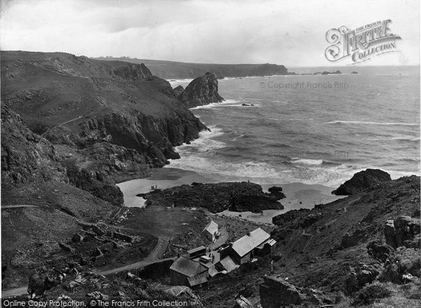 Photo of Kynance Cove, Showing Lion Rock And Lizard Head 1927