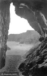 The Parlour Cave 1911, Kynance Cove