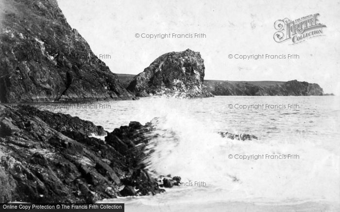 Photo of Kynance Cove, View Towards The Lizard Head c.1890