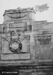 British War Memorial c.1935, La Ferté-Sous-Jouarre
