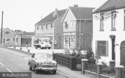 Shops In Caistor Road c.1965, Laceby