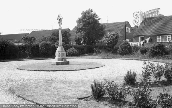 Photo of Laceby, The Memorial c.1965