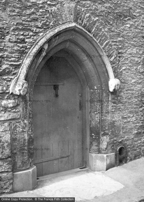 Photo of Lacock, Abbey Doorway c.1950