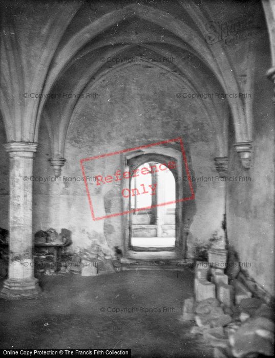 Photo of Lacock, Abbey Interior c.1950