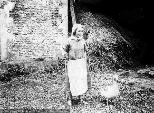 Photo of Lacock, Goose Girl, The Pageant 1932