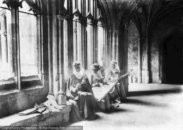 Photo of Lacock, The Abbey Cloisters 1932